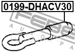 Крюк буксирный toyota rav4 iii 05-12 0199-dhacv30 FEBEST 0199-DHACV30  для прочие 2, FEBEST, 0199-DHACV30