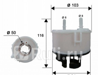 Фильтр топливный fst13002 Azumi FST13002  для прочие 2, Azumi, FST13002