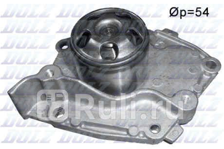 Помпа dolz r233 d-70 renault megane/laguna/scenic/espace/trafic 1.8-3.5i/dti/di-d/dci 99- DOLZ R233  для прочие 2, DOLZ, R233