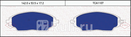 Колодки тормозные дисковые передние chevrolet aveo 11- TATSUMI TCA1107  для Разные, TATSUMI, TCA1107