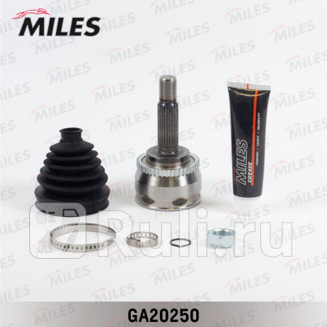 Шрус наружный mitsubishi carisma 1.6-1.9td 96-06 (с abs) (gkn 303529) ga20250 MILES GA20250  для прочие 2, MILES, GA20250